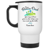 Bonus Dad You Have Made My Life Better Personalized Travel Mug, Father's Day gift, Step Dad Gift