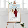 You Are My Person, Beach Personalized Couple Wedding Poster, Anniversary Gift, Custom Gift