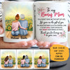 To my Bonus Mom, Life gave me the gift of you, Sunflower Field, Customized mug, Personalized gift, Mother's Day gift