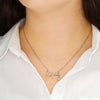 You Will Always Have Me, Scripted Love Necklace, Gift for Daughter from Mom