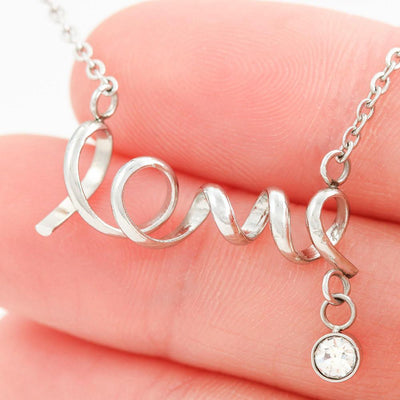 You Will Always Have Me, Scripted Love Necklace, Gift for Daughter from Mom